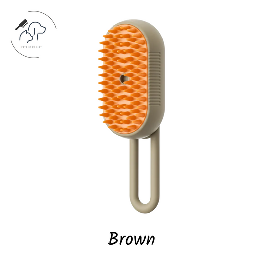 Steam Pet Brush Brown